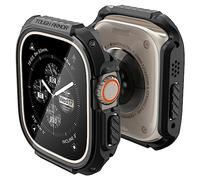 Spigen Tough Armor Coque Compatible avec Apple Watch Ultra 3/2/1 49mm (2025/2023/2022) - Noir