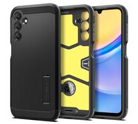 Spigen Tough Armor Coque Compatible avec Samsung Galaxy A15 4G et 5G [Support Solide] - Noir