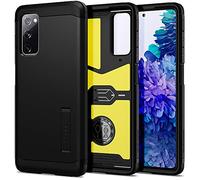Spigen Tough Armor Coque Compatible avec Samsung Galaxy S20 FE - Noir | Structure double couche hybride TPU et PC, Mousse de protection XRD anti-impact, Protection Spigen Air Cushion