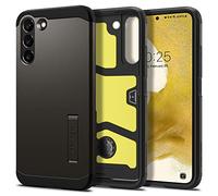 Spigen Tough Armor Coque Compatible avec Samsung Galaxy S22 5G - Gunmetal