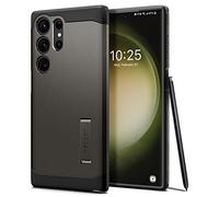 Spigen Tough Armor Coque Compatible avec Samsung Galaxy S23 Ultra - Gunmetal