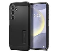 Spigen Tough Armor Coque Compatible avec Samsung Galaxy S24 Plus 5G - Noir | Béquille intégrée, technologie coussin d'air, protection de qualité militaire, série originale Spigen