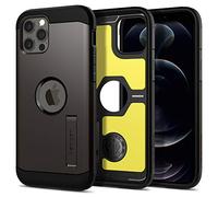 Spigen Tough Armor - iPhone 12 / 12 Pro, Gris metallisé - Neuf