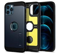 Spigen Tough Armor Coque pour iPhone 12 Pro Max - Ardoise Métallisée