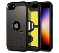 Spigen Tough Armor Coque pour iPhone SE 2022/2020 - Gunmetal