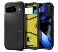 Spigen Tough Armor Coque [Support Solide] Compatible avec Google Pixel 9 / Pixel 9 Pro - Noir