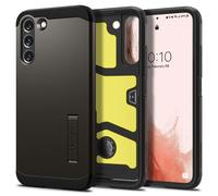 Spigen Tough Armor Coque Compatible avec Samsung Galaxy S22 5G - Gunmetal