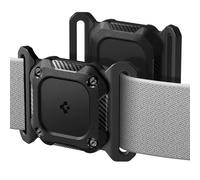 Spigen Tough Armor IP Étui étanche Compatible avec AirTag 2021 Support pour Colliers de Chien Pet Loop Holder - Noir