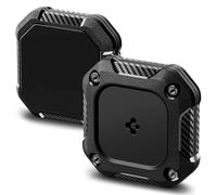 Spigen Tough Armor IP Fixation adhésive Étui AirTag Résistant à l’Eau Anti-Rayures Compatible avec AirTag 2 (2026) / AirTag (2021) - Noir