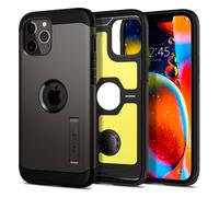 Spigen Tough Armor - iPhone 12 / 12 Pro, Gris metallisé