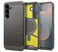 Spigen Tough Armor MagFit Coque Compatible avec Samsung Galaxy S25 FE - Gunmetal