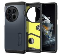 Spigen Tough Armor Coque Compatible avec OnePlus 12 [Support Solide] - Ardoise Métallisée