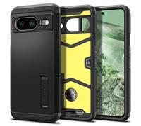 Coque et étui téléphone mobile SPIGEN Tough Armor - Coque de protection pour téléphone portable - polycarbonate, polyuréthanne thermoplastique (TPU) - noir - pour Google Pixel 8