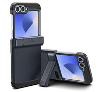 Tough Armor Pro - Coque de protection pour téléphone portable - polycarbonate - ardoise métal - pour Samsung Galaxy Z Flip6