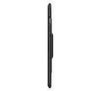 Spigen Tough Armor Pro - Étui à rabat pour tablette - polyuréthanne thermoplastique (TPU) - noir - pour Samsung Galaxy Tab S9 FE G