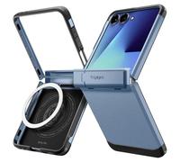 Spigen Tough Armor Pro MagFit Coque Compatible avec Samsung Galaxy Z Flip 7 - Bleu Sierra
