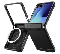 Spigen Tough Armor Pro MagFit Coque Compatible avec Samsung Galaxy Z Flip 7 - Noir