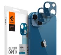 Spigen tR Optik 2 Pack, bleu - iPhone 13/13 mini
