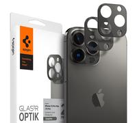 Spigen tR Optik 2 Pack, graphite - iPhone 13 Pro/13 Pro Max