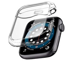 Spigen Ultra Hybrid Coque Compatible avec Apple Watch Série 6 SE 5 4 44mm - Crystal Clear