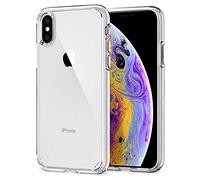 Spigen Ultra Hybrid Coque Compatible avec iPhone XS Compatible avec iPhone X - Transparent