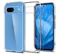 Spigen Ultra Hybrid Coque Compatible avec Pixel 8a [Clarté Longue durée] - Transparent