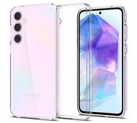 Spigen Ultra Hybrid Coque Compatible avec Samsung Galaxy A55 5G [Clarté Longue durée] - Transparent