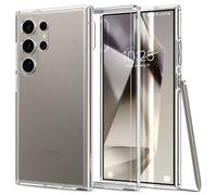 Spigen Ultra Hybrid Coque Compatible avec Samsung Galaxy S24 Ultra 5G - Transparent