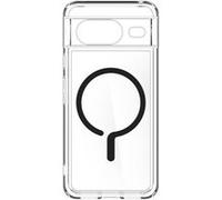 Spigen Ultra Hybrid - Coque de protection pour téléphone portable - metal ring, MagFit - compatibilité avec MagSafe - polycarbonate, polyuréthane thermoplastique souple (TPU) - noir - pour Google Pixe