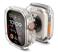 Spigen Ultra Hybrid Coque pour Apple Watch Ultra 4/3/2/1 49mm | Étui hybride avec protection intégrale d’écran et découpes précises pour modèles 2026-2022 - Transparent