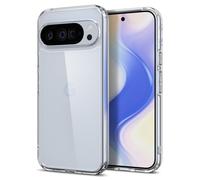 Spigen Ultra Hybrid Coque pour Google Pixel 10/10 Pro - Transparent | Technologie Spigen Dura-Clear anti-jaunissement, Structure hybride avec dos PC et bords TPU, Protection Spigen Air Cushion