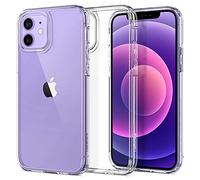 Spigen Ultra Hybrid Coque pour iPhone 12 et iPhone 12 Pro [Anti-Jaunissement] - Transparent