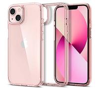 Spigen Ultra Hybrid Coque pour iPhone 13 [Anti-Jaunissement] - Rose Crystal