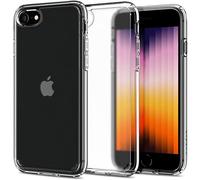 Spigen Ultra Hybrid Coque pour iPhone SE 2022 5G, iPhone SE 2020, iPhone 8 et iPhone 7 [Anti-Jaunissement] - Frost Clair