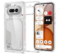 Spigen Ultra Hybrid Coque pour Nothing Phone (4a) - Transparent | Technologie Spigen Dura-Clear anti-jaunissement, Structure hybride avec dos PC et bords TPU, Protection Spigen Air Cushion