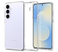 Spigen Ultra Hybrid Coque pour Samsung Galaxy S25 FE - Transparent | Technologie Spigen Dura-Clear anti-jaunissement, Structure hybride avec dos PC et bords TPU, Protection Spigen Air Cushion