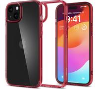 Spigen Ultra Hybrid Étui pour iPhone 15 Plus Rouge