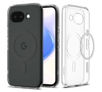 Spigen Ultra Hybrid Magfit Coque Compatible avec Google Pixel 10a [Compatible avec MagSafe Accessoire] - Graphite Clair