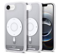 Spigen Ultra Hybrid MagFit Coque Compatible avec iPhone 17e / 16e - Argent Classique