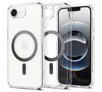 Spigen Coque Ultra Hybrid (MagFit) pour Apple iPhone 16e 15,5 cm (6,1") Charbon/Transparent