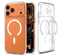 Spigen Ultra Hybrid (MagFit) coque de protection pour téléphones portables 16 cm (6.3 ) Housse Transparent, Blanc Apple (brand) iPhone 17 Pro