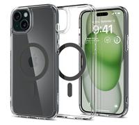 Spigen Ultra Hybrid MagFit Coque pour iPhone 15 Plus - Graphite