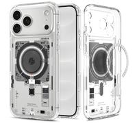 Spigen Ultra Hybrid MagFit Coque pour iPhone 18 Pro Max/iPhone 17 Pro Max | Neo One, Compatible MagSafe, Technologie DuraClear, Anti-jaunissement et Collection Signature.