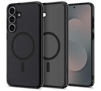 Spigen Ultra Hybrid MagFit Coque pour Samsung Galaxy S25 FE - Frost Noir | Compatibilité MagSafe avec aimant intégré, Technologie Spigen Dura-Clear anti-jaunissement, Structure hybride TPU et PC