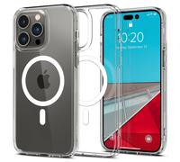 Spigen Ultra Hybrid MagSafe, blanc - iPhone 14 Pro Max