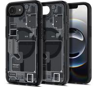 Spigen Ultra Hybrid MagSafe - étui pour iPhone 16e (Zero One Black)