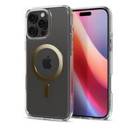 Spigen Coque pour iPhone 16 Pro, Ultra Hybrid MagFit, [Anti-jaunissement] 6,3 Pouces - Or