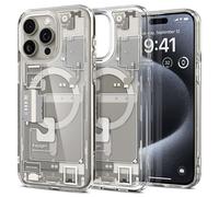 Spigen Ultra Hybrid MagSafe, zero one natural titanium - iPhone 15 Pro