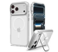 Spigen Ultra Hybrid Optik S MagFit Coque pour iPhone 17 Pro - Argent