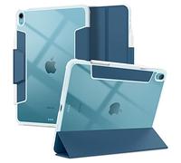 Spigen Ultra Hybrid Pro Coque Compatible avec iPad Air 11 Pouces M4 (2026), iPad Air 11 Pouces M3/M2 (2025/2024), iPad Air 10.9 Pouces 5e/4e Gén.(2022/2020) [Rangement de Stylo] - Bleu Canard